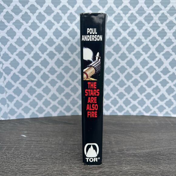 The Stars Are Also Fire by Poul Anderson Hardcover Book Pre-Loved - Picture 5 of 6